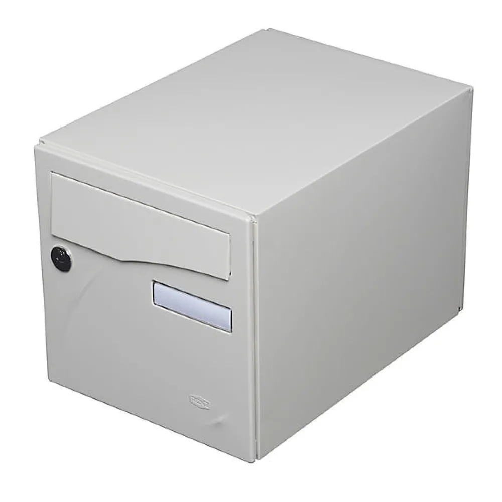 Renz Boite aux lettres Préface 1 porte Blanc brillant RAL 9016B