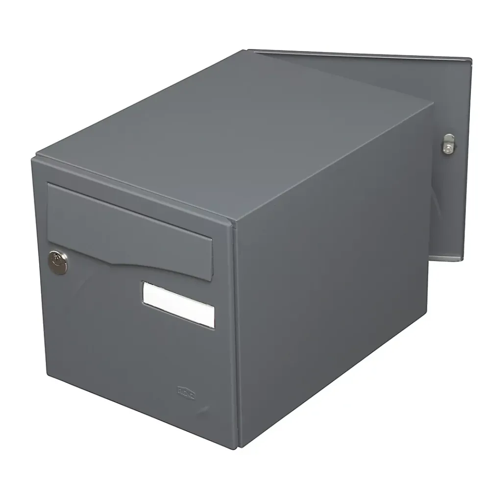 Renz Boite aux lettres Préface 2 portes Gris anthracite RAL 7016M
