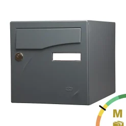 Renz Boite aux lettres Préface 2 portes Gris anthracite RAL 7016M