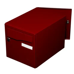 Renz Boite aux lettres Préface 2 portes Rouge pourpre brillant 3004B