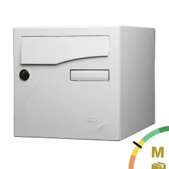 Renz Boite aux lettres Préface 2 portes Blanc neige mat RAL 9016MT