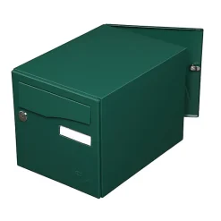 Renz Boite aux lettres Préface 2 portes Vert brillant RAL 6005B