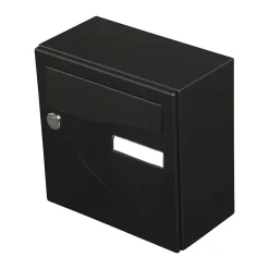Renz Boite aux lettres Préférence Compact noir mat 9005M
