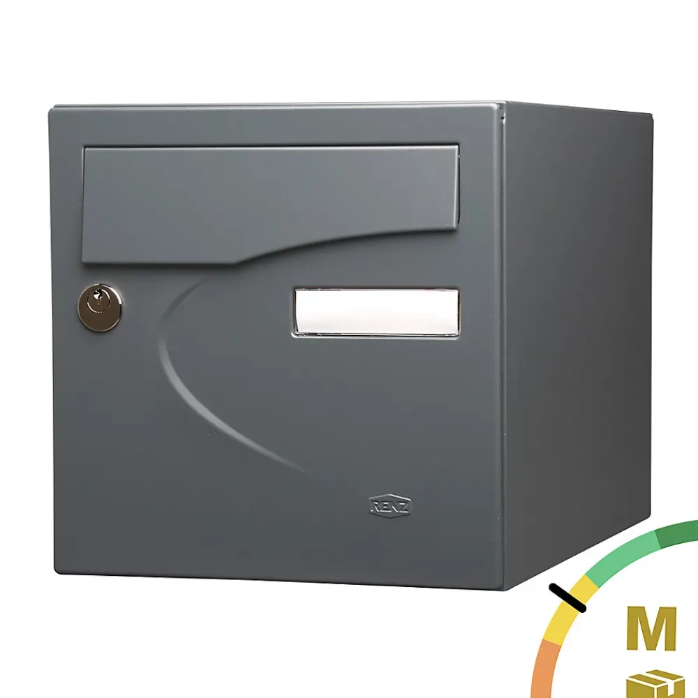 Renz Boite aux lettres Préférence 1 porte gris anthracite mat 7016M