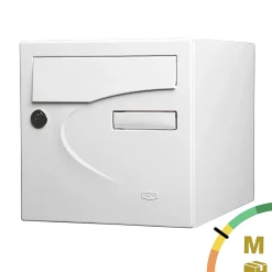 Renz Boîte Aux Lettres 2 Portes-Boite aux lettres Préférence 2 portes blanc brillant 9016B