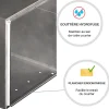 Renz Boite aux lettres Rivage 1 porte inox brossé