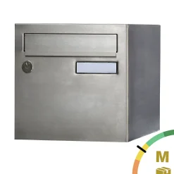 Renz Boite aux lettres Rivage 1 porte inox brossé