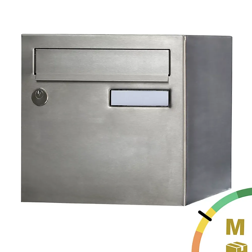 Renz Boite aux lettres Rivage 1 porte inox brossé