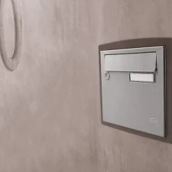Renz Boîte Aux Lettres 2 Portes-Boite aux lettres Rivage 2 portes inox brossé