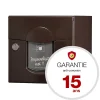 Renz Boite aux lettres Soléa 1 porte Brun RAL 8019 B