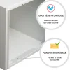 Renz Boite aux lettres Soléa 2 portes Blanc 9010 mat