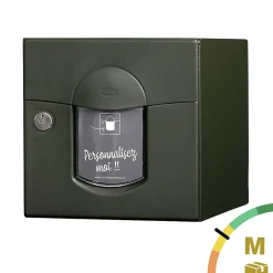 Renz Boite aux lettres Soléa 1 porte Vert mat sablé RAL 6007 MS