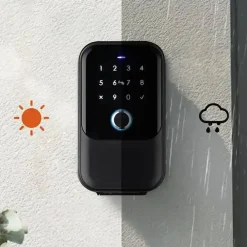 LOCKY Boite à clé connectée box - code, badge, bluetooth, empreinte digitale