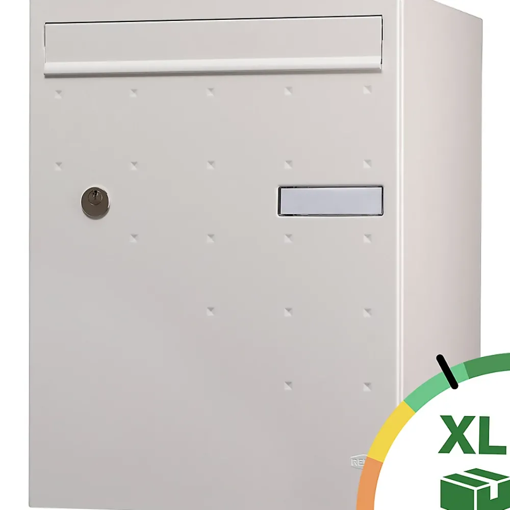 Renz Boîte À Colis-Boite à colis Atout 1 porte blanc mat sablé RAL 9010 MS