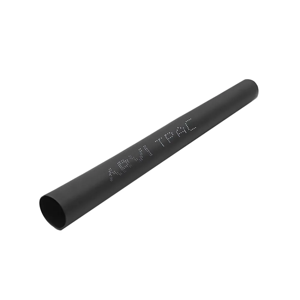 Arvi Boite De 8m De Gaine Thermorétractable Diamètre 12/6mm - Noir - Restreint 2:1 - Paroi Fine - Tpac-12.0-pt