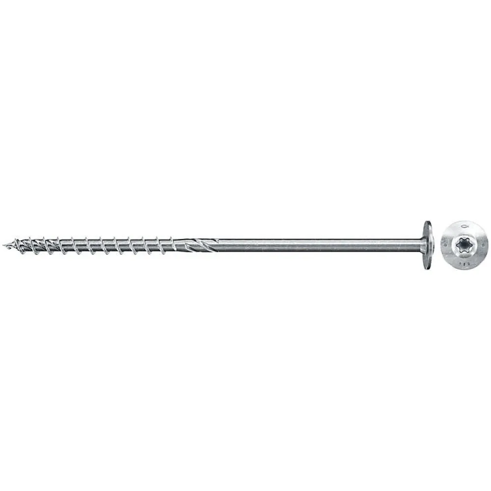 Fischer Kit De Chevilles-Boite De 50 Vis De Charpente Fpf Ii Wtp 566337 8,0x180