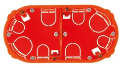Zenitech Boite D'Encastrement-Boite placo double entraxe diamètre 65x40 entraxe 71 mm