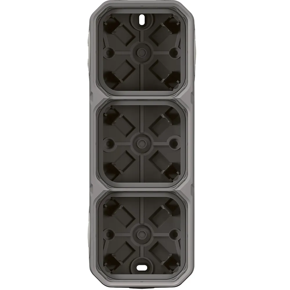 Legrand Boitier étanche saillie - Plexo - - 3 postes - 5 embouts