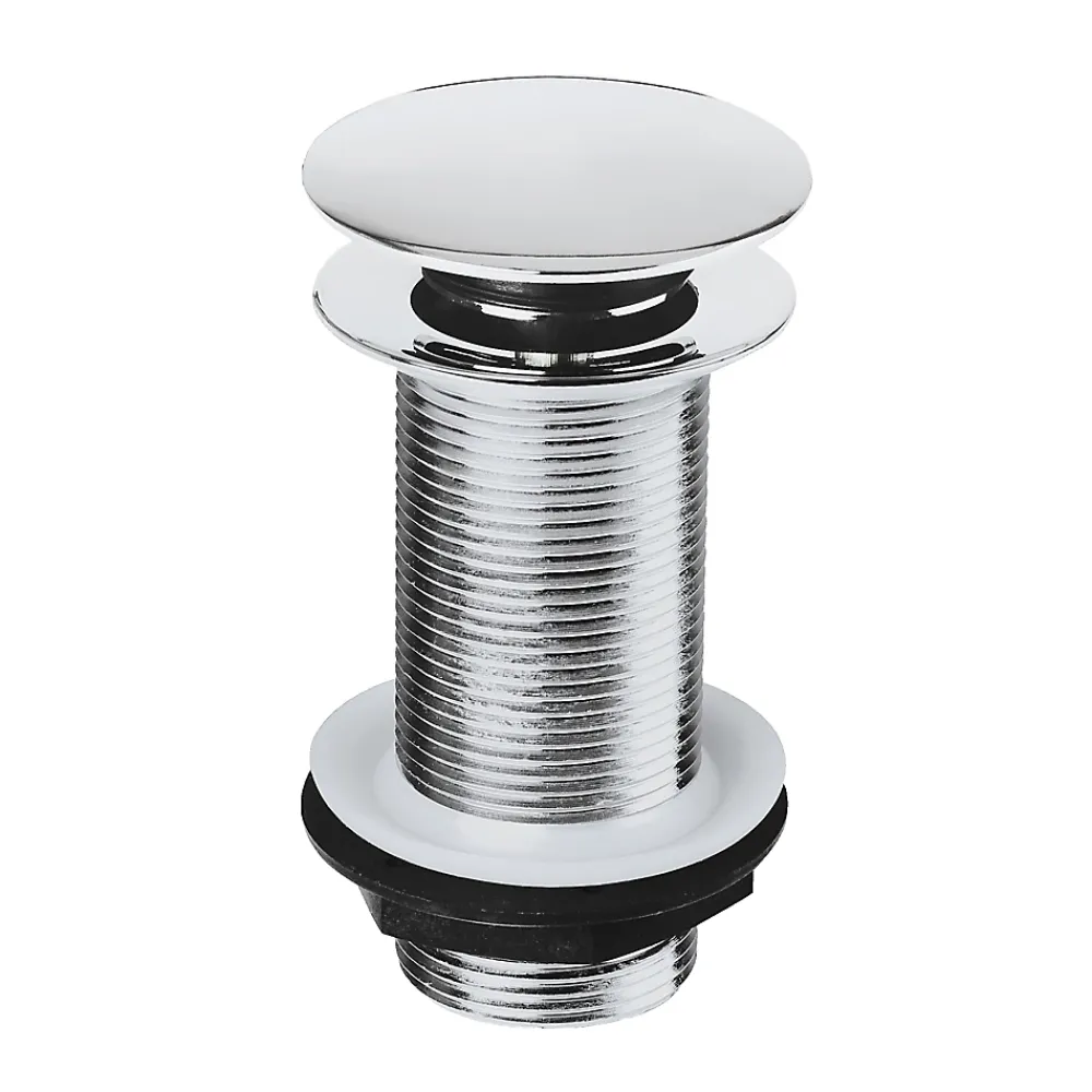 Flomasta Evacuation De Lavabo-Vasque|Bonde Pour Lavabo-Bonde chromée quick-clac sans trop-plein 100mm pour vasque