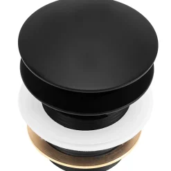 Rea Bonde De Baignoire Black, brass
