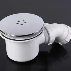 Deko Evacuation De Douche-Bonde de douche amovible, couvercle de bonde universel, bouchon de douche chromé, débit rapide