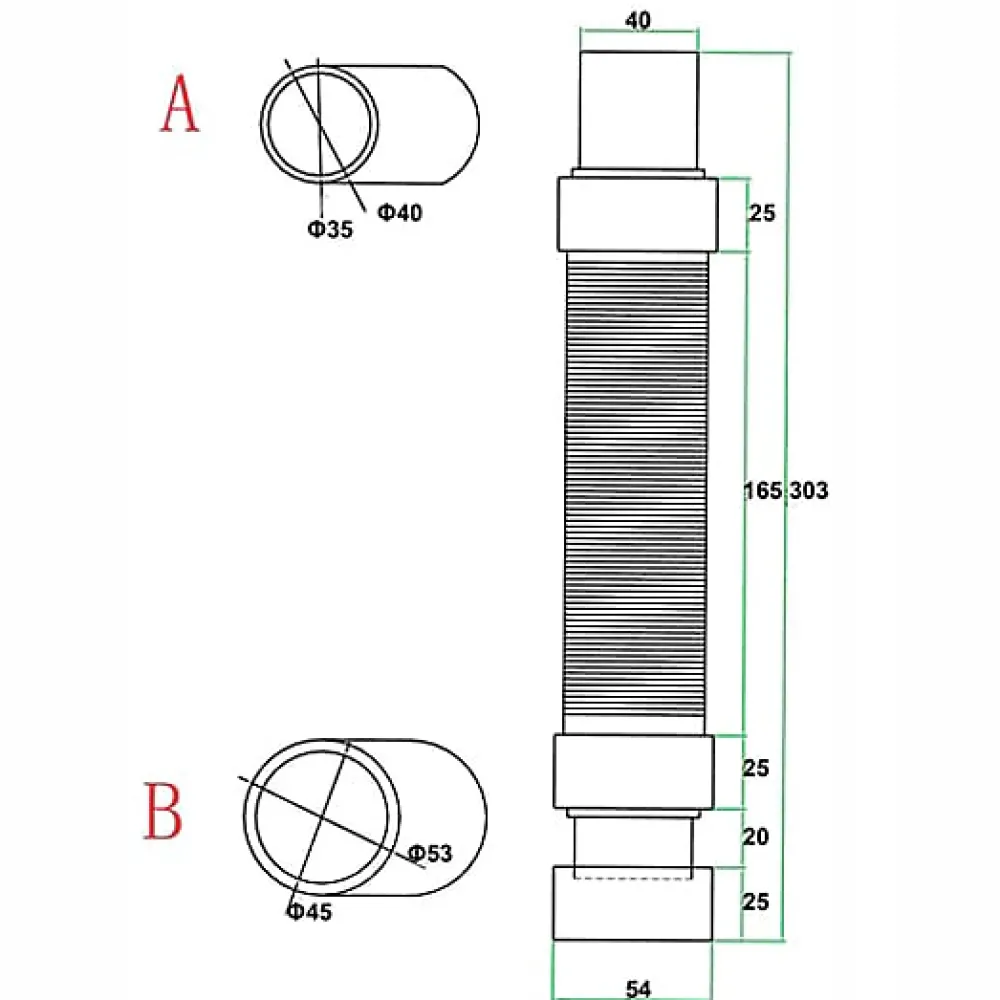 AICA Sanitaire Bonde de douche extra plate avec diamètre 90 mm - installation facile, évacuation rapide - avec tuyau flexible