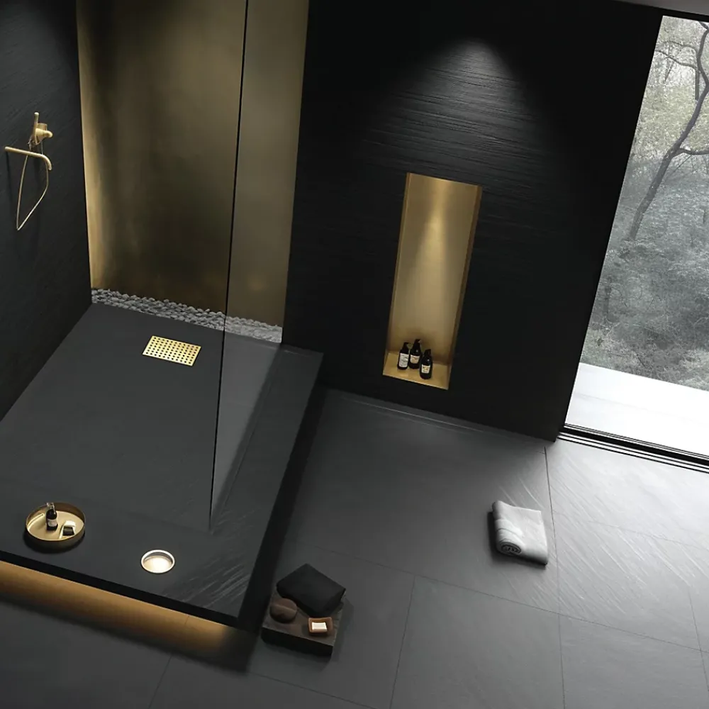 Valentin Bonde de douche pour revceveur ø 90 mm