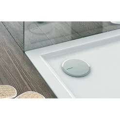 Nicoll Bonde de douche siphoïde Turboflow 2 - Capot ABS - diamètre 90 mm