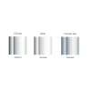 Villeroy & Boch Bonde de douche sortie horizontale Tempoplex Plus 90mm avec cache chromé brossé