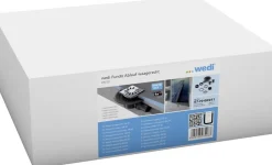 Wedi Bonde de douche sortie horizontale extra-plat Fundo Mini Max grille carrée