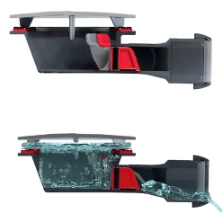 Wirquin Bonde de douche SLIM + ø40 mm sans grille pour plateau