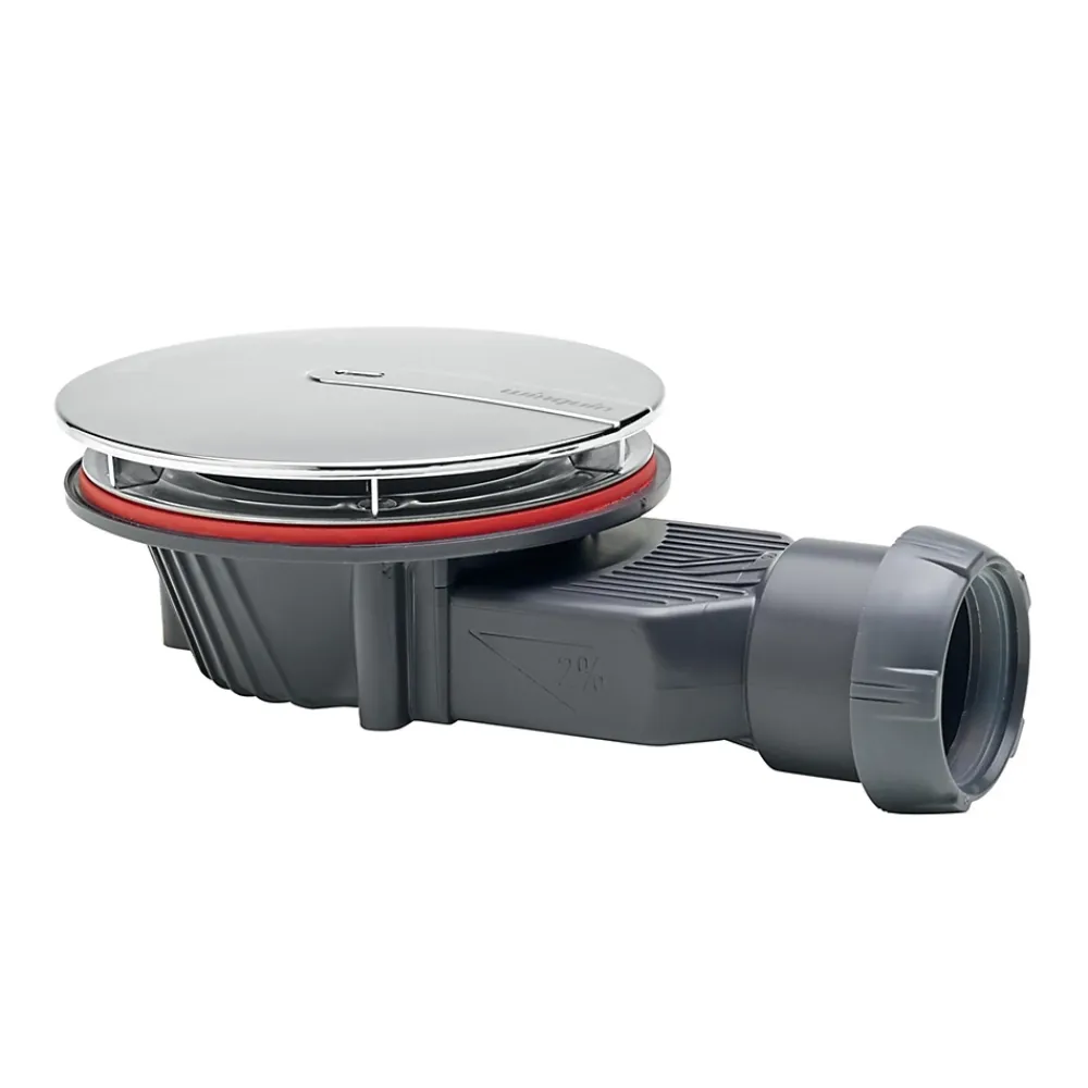 Wirquin Evacuation De Douche|Bonde Pour Douche-Bonde de douche SLIM + ø40 mm dôme ABS.
