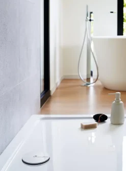 Wirquin Evacuation De Douche|Bonde Pour Douche-Bonde de douche SLIM + ø40 mm dôme ABS.