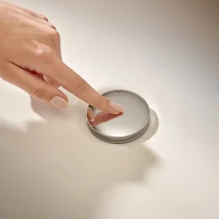 Hansgrohe Bonde de lavabo chromée push-open