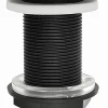Rousseau Bonde de lavabo à écoulement libre Ø 60 mm laiton noir