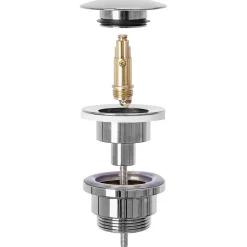 Rea Bonde de lavabo universel Clic-Clac Chrome