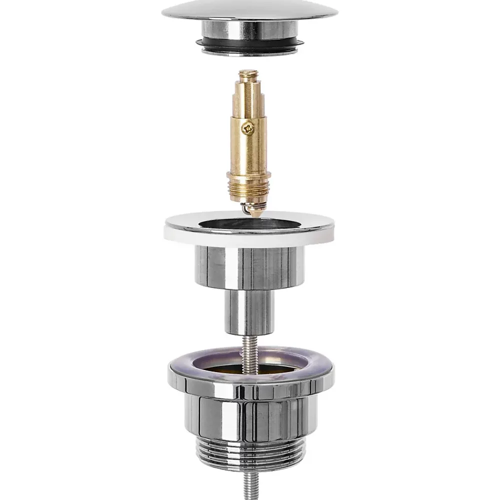 Rea Bonde de lavabo universel Clic-Clac Chrome