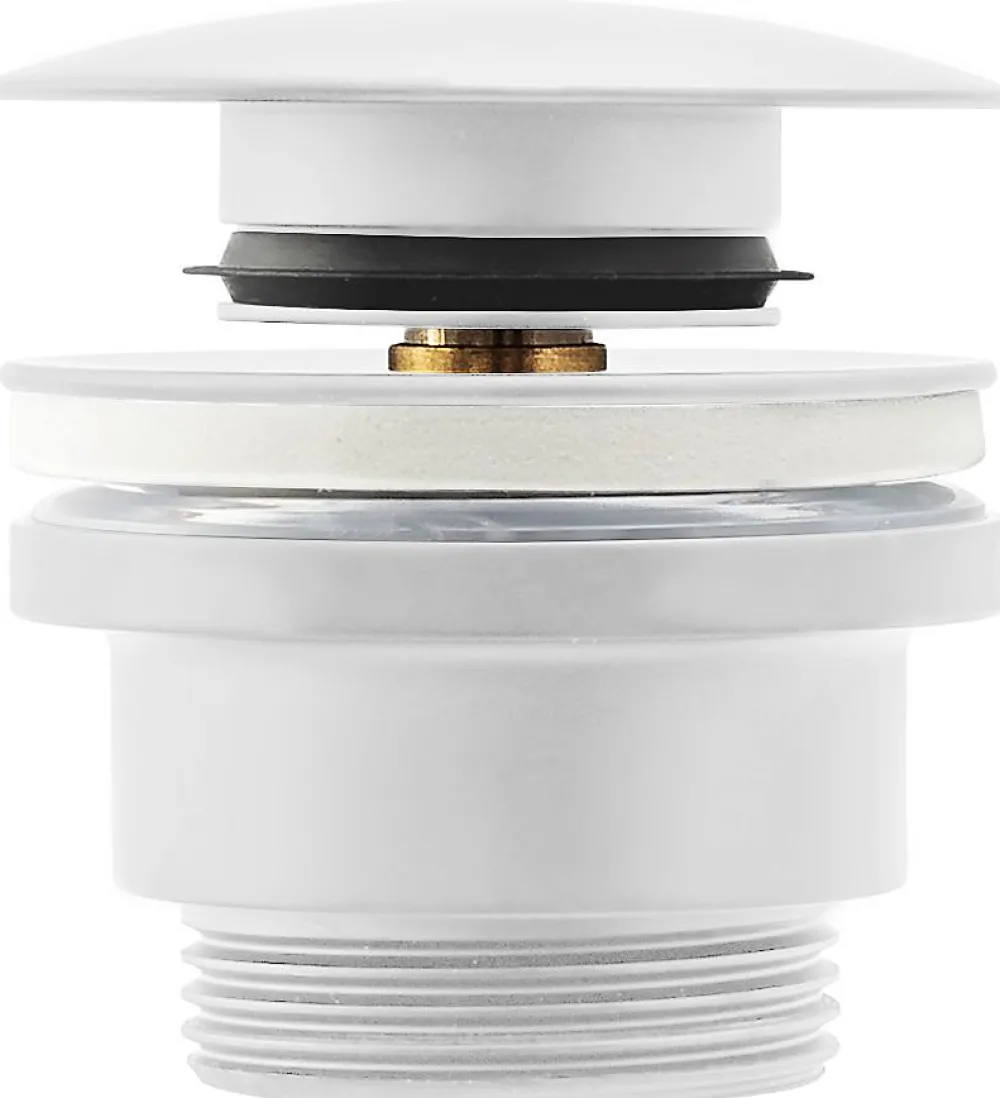Rea Bonde de lavabo universel Clic-Clac White
