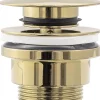 Rea Evacuation De Lavabo-Vasque-Bonde de lavabo universel Clic-Clac Gold