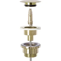 Rea Evacuation De Lavabo-Vasque-Bonde de lavabo universel Clic-Clac Gold