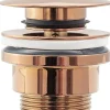 Rea Evacuation De Lavabo-Vasque-Bonde de lavabo universel Clic-Clac Rose Gold
