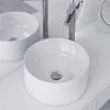 Luxury Bain Bonde de Lavabo, vasque, evier universelle chromée sans trop plein, Bonde Pop Up (push-up) Automatique LuxuryBain