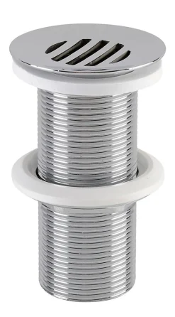 Nicoll Bonde laiton à grille design - Bonde laiton à grille design - H : 100 mm