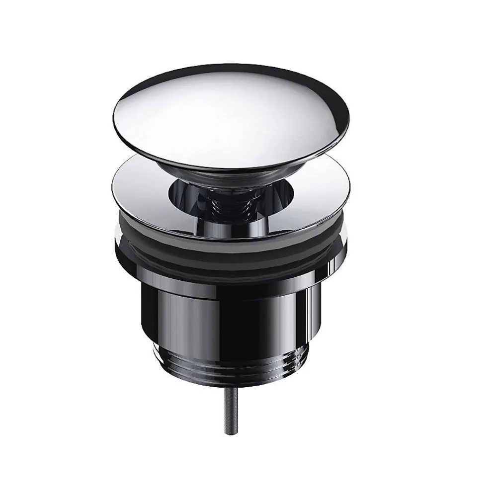Sanycces Bonde lavabo clic-clac universelle en laiton finition 6 coloris Chrome