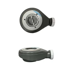 Poalgi Bonde siphon diam. 90 mm extraplate universelle à évacuation horizontale pour receveur de douche, sortie en 40 mm