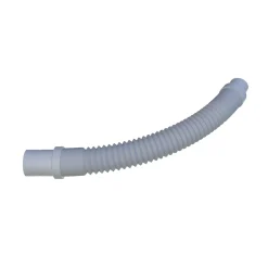 AICA Sanitaire Evacuation De Douche-Bonde Siphon extra-plat avec tuyau flexible - Diamètre 90 mm - Siphon de douche - Installation facile et gain de place