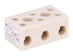 Zenitech Accessoire De Raccordement-Borne stéatite tripolaire 6 à 16mm² -