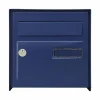 Decayeux Boîte Aux Lettres 2 Portes-Boîte aux lettres double face Probat bleu RAL 5003