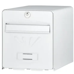 Burg-Wachter Boîte Aux Lettres 1 Porte-Boîte aux lettres 1 porte Balnéaire Blanche
