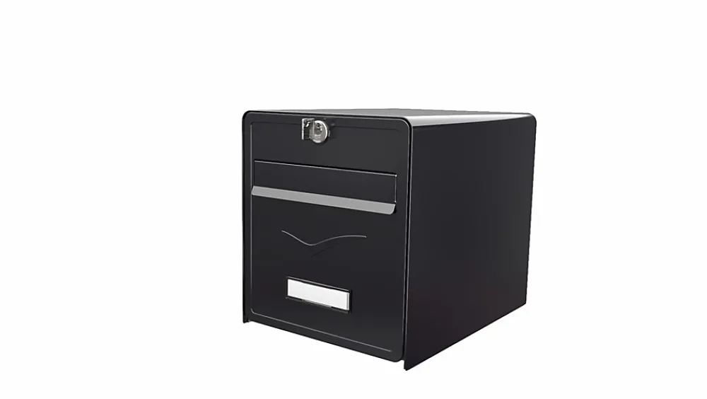Burg-Wachter Boîte Aux Lettres 1 Porte-Boîte aux lettres 1 porte Baléo Noire